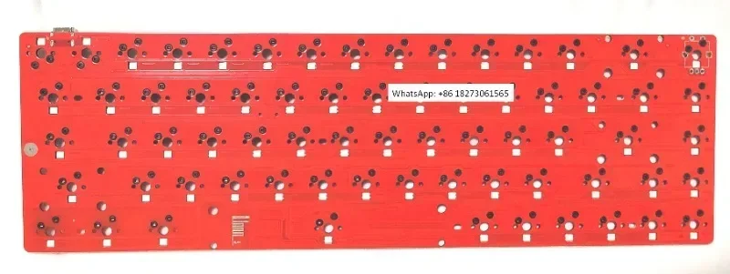 68 the third mock examination pcb hot plug customized keyboard PCB 65% pcb single mode compatible TADA hole