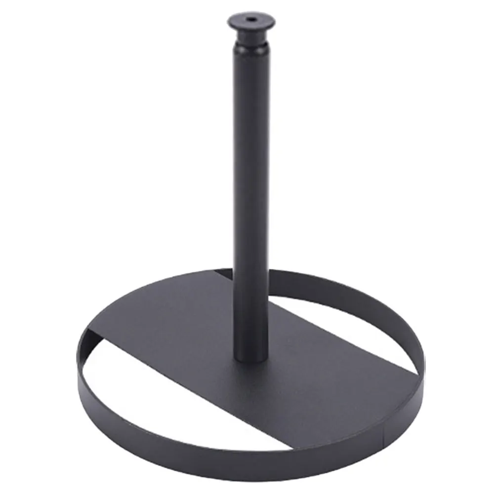 

Toilet Paper Holder Sturdy Metal Bathroom Tissue Rack St Paper Towel Dispenser Suitable Bedroom Kitchen Long Use Widen Base