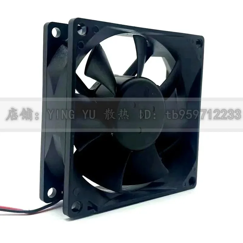 LY Bi-sonic 8025 Cooling Fan for DC 8cm BP802524H-10 24V 0.13A Two-Wire