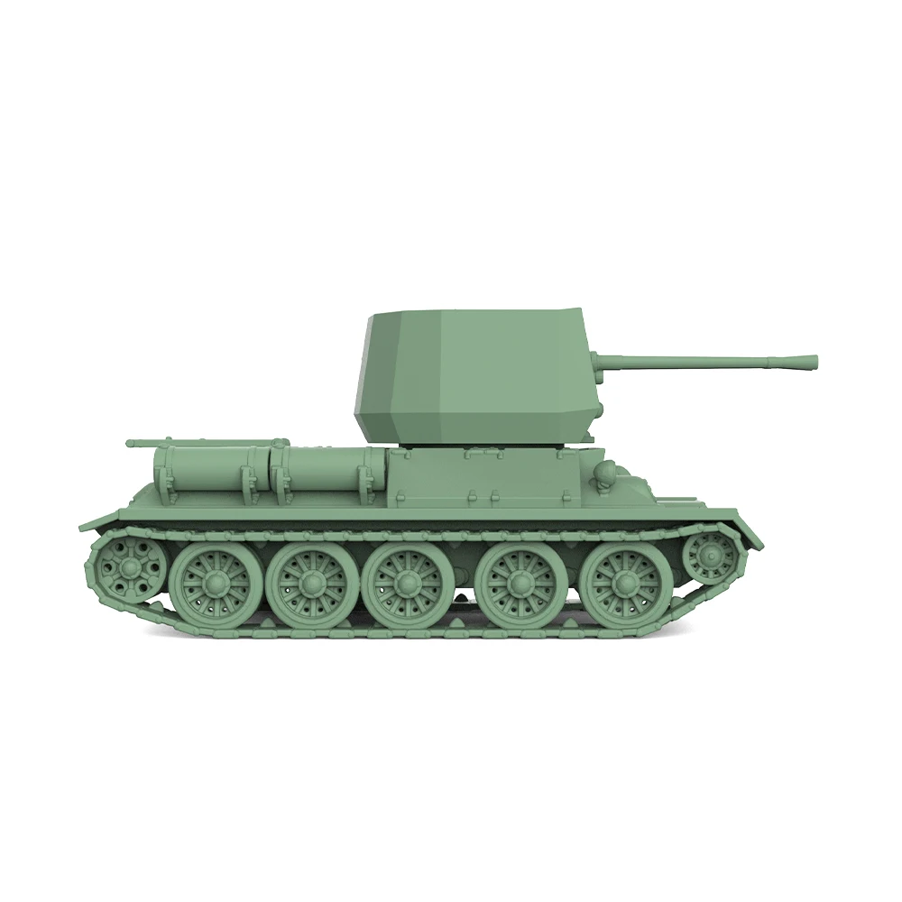 SSMODEL SS751 1/350 1/700 군사 모델 부품, 소련 T-34 대공 탱크 미니어처 정적 전쟁 게임