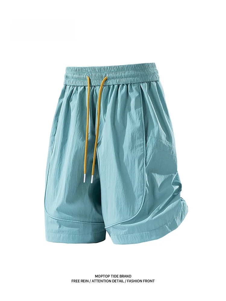 

MMOPTOP Men's Outdoor Sports orts Qui Dry Dstring Five-Quarter Length Casual Loose Fit Spring Autumn New Sle