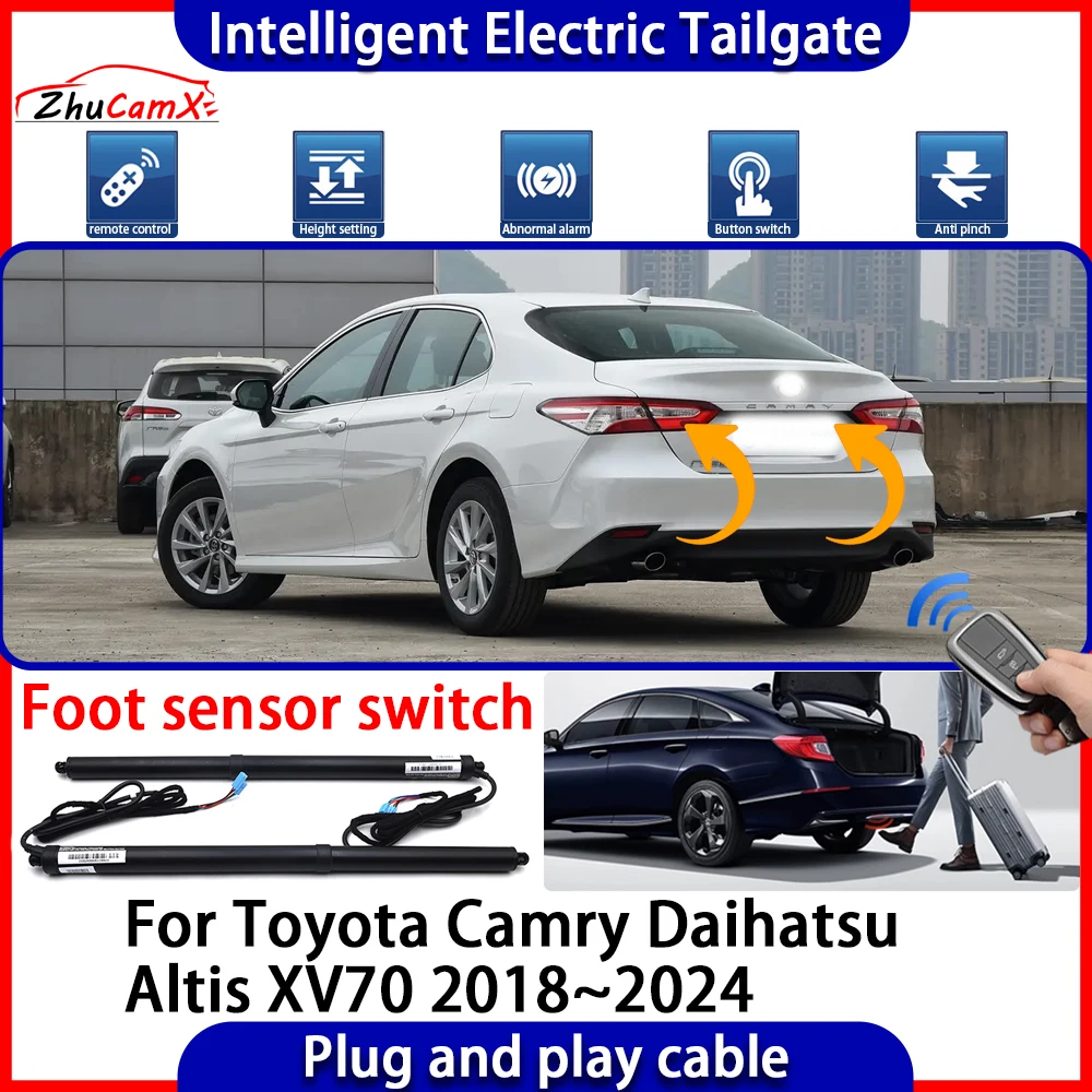 Automatic Lifting kit Opening Trunk Intelligent Electric Tail Gate Lift Tailgate for Toyota Camry Daihatsu Altis XV70 2018~2024