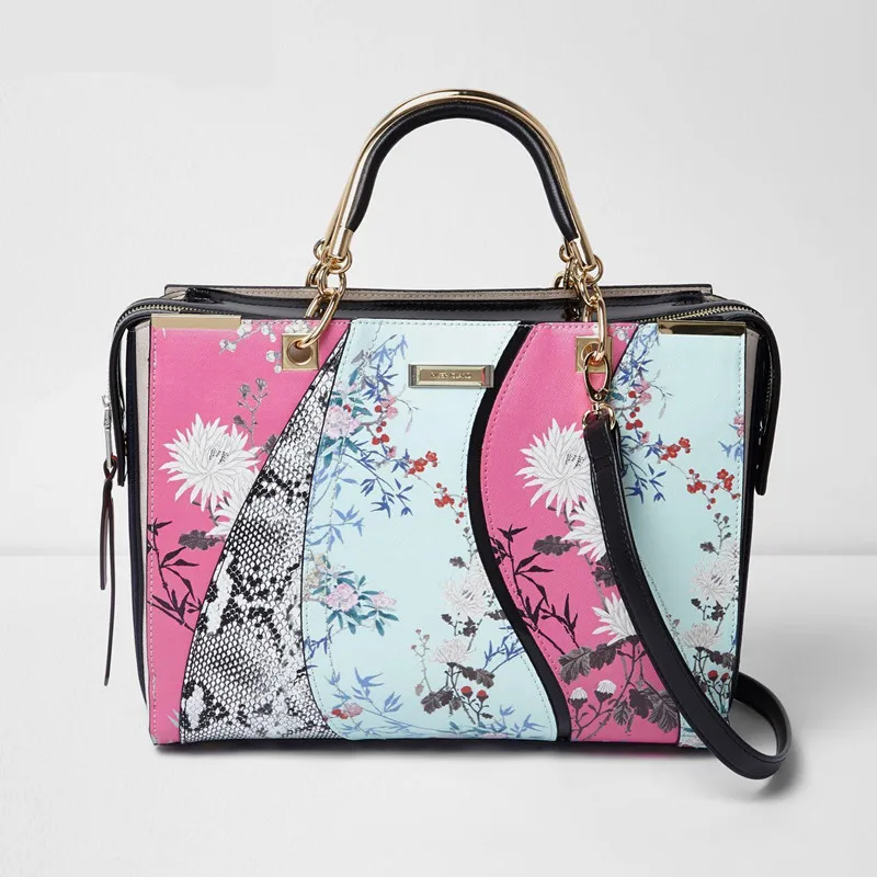 

River Island Large Capaci Practical Handbag op Bag Soft Surface PU Material Tote Bag for Women And Men