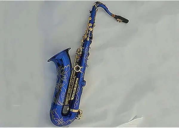 Professional New Japanese Tenor Saxophone T-901B flat Music Woodwide instrument Gold Sky Blue Sax Gift With mouthpiece