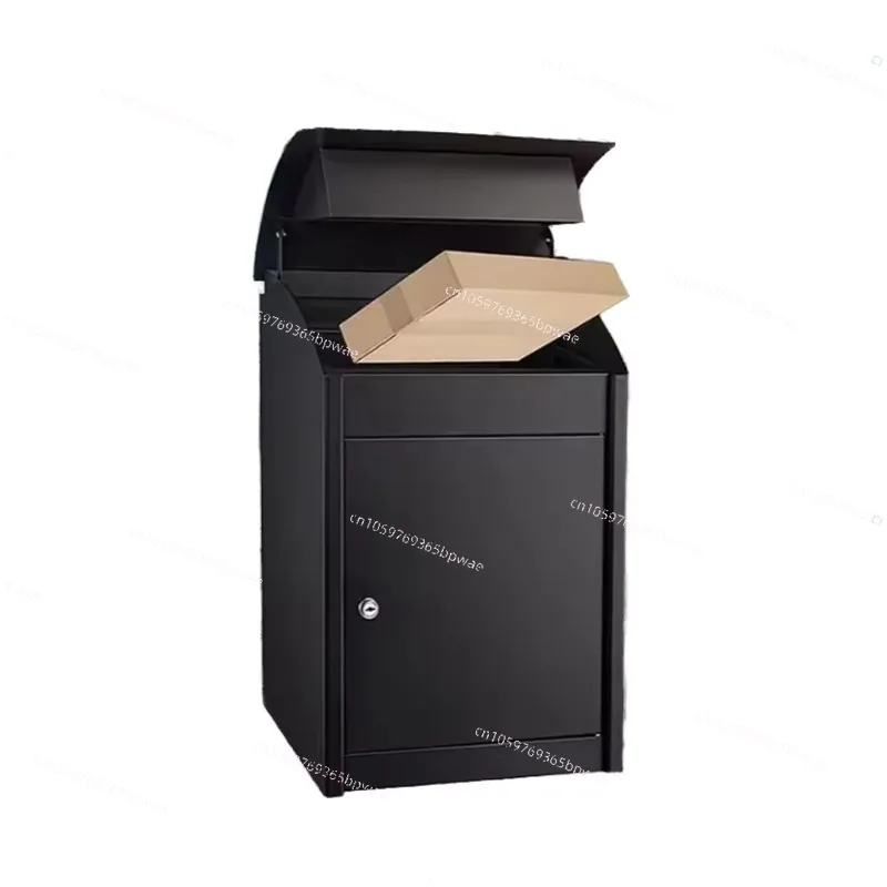 

Large Outdoor Waterproof Steel Mailbox Wall Mounted Parcel Drop Box Home Garden Newspaper Storage Metal Post Apartment