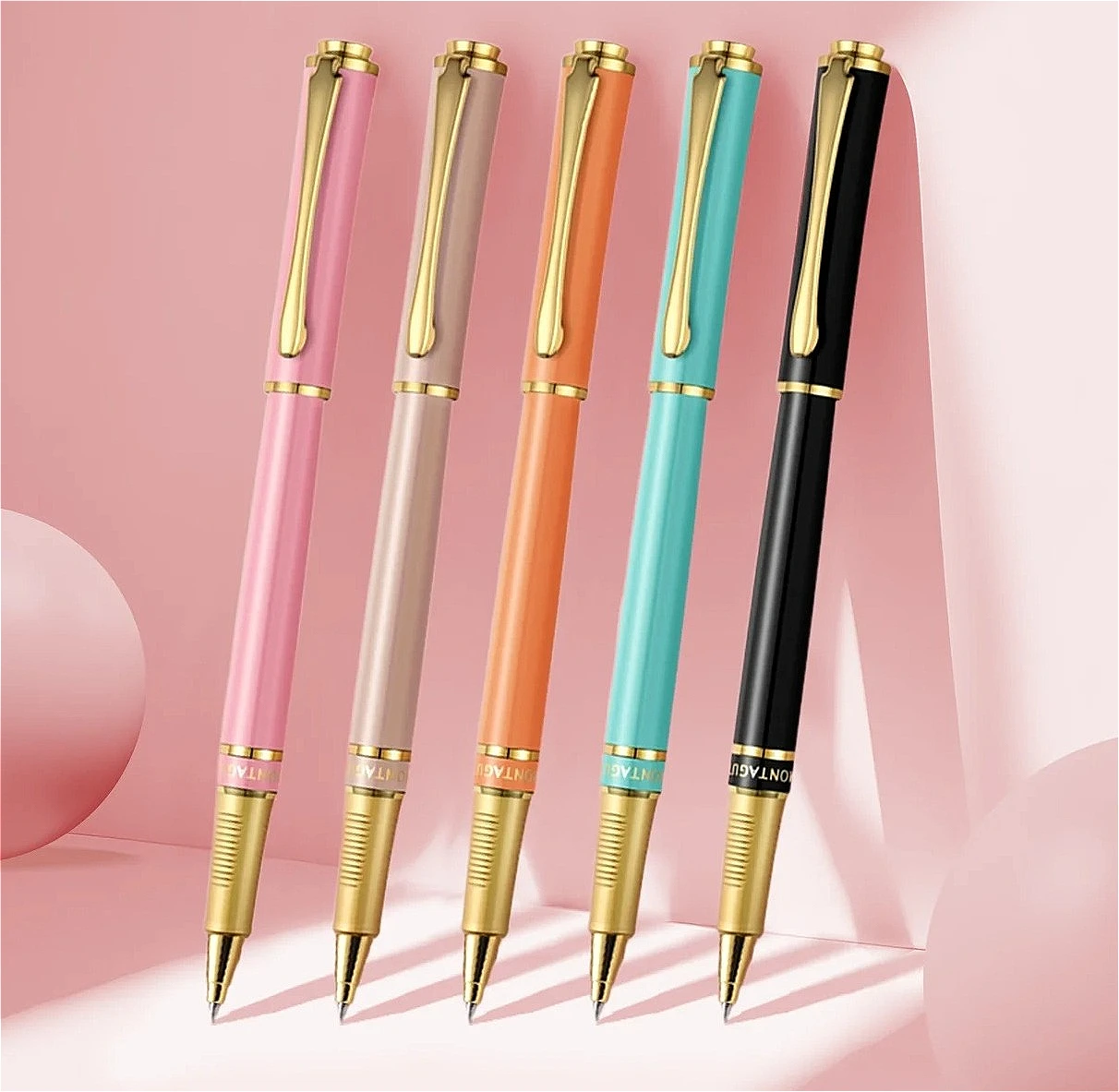 

[Ladies' Gift]1PCS Mengtejiao Signature Pen Ladies' High-end Neutral Pen Gift Business Office High-value Gift Birthday Gift