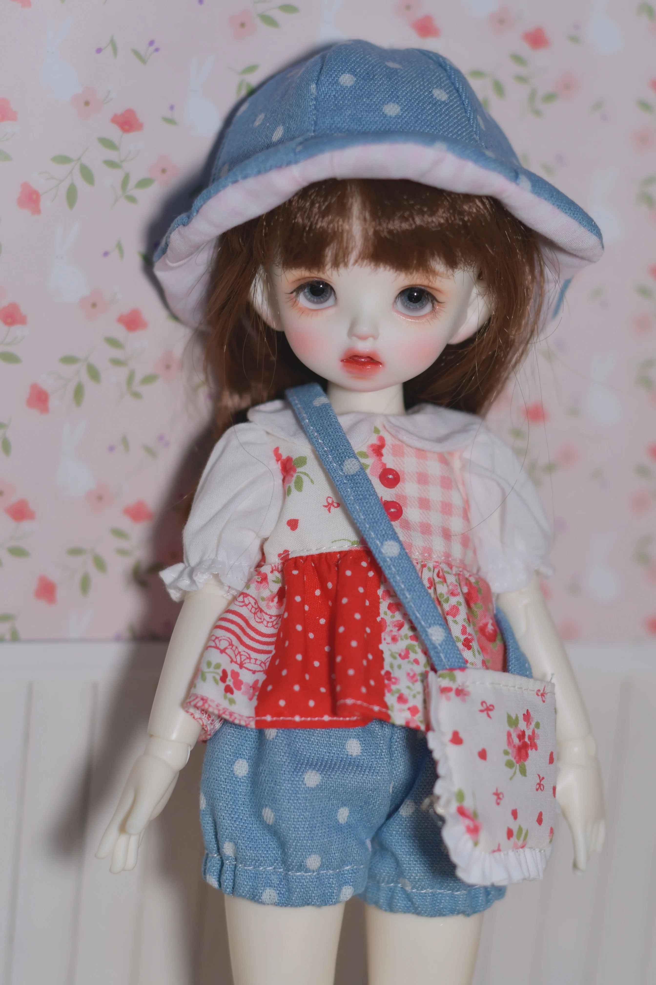 New in Blythe clothes 1/6  30cm Shorts fisherman hat skirt bjd toys cloth