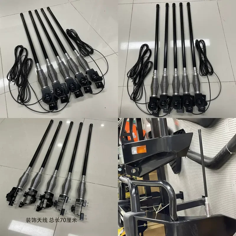 for Automobile Antenna Off-Road Vehicle Bold Decorative Antenna Non-Destructive Installation on Edge Can Directly Screw Front