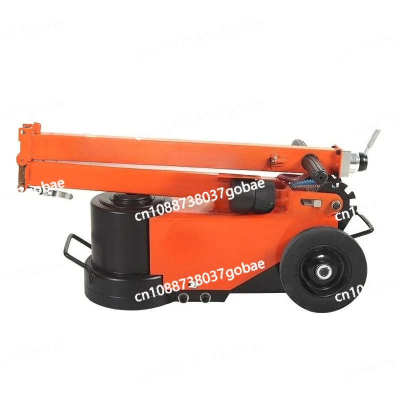 

Pneumatic horizontal hydraulic jack for horizontal gas top auto repair