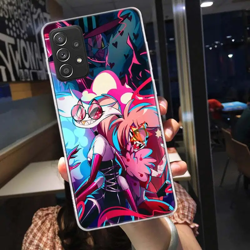 Anime H-Hazbin-H-Hotel Phone Case For Samsung A14 A24 A34 A54 Galaxy A20S A30 A40 A50S A70S A71 A51 A41 A31 A21S A10S A20E A11 C