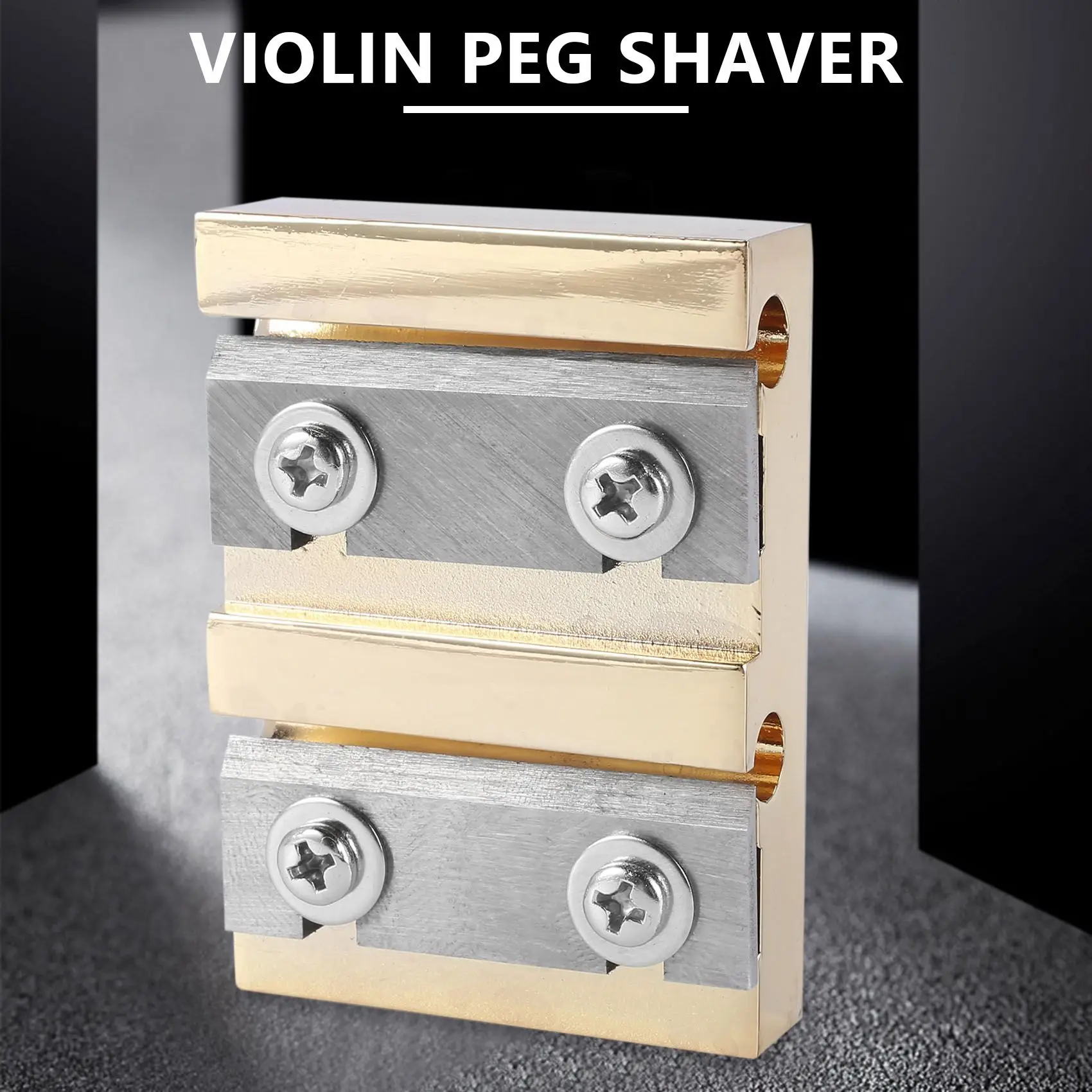 A79E-Violin Repair Peg Tools, 3/4-4/4 Size Violin Reels Shaver Cut Pegs Violin Make Tools