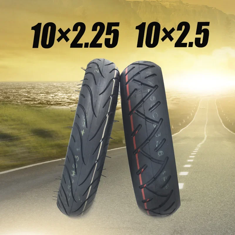 Pneus de scooter elétrico 10x2.50 10x2.25 balanceamento hoverboard auto equilíbrio inteligente inflação roda pneu 10 "pneu tubo interno 4p.r