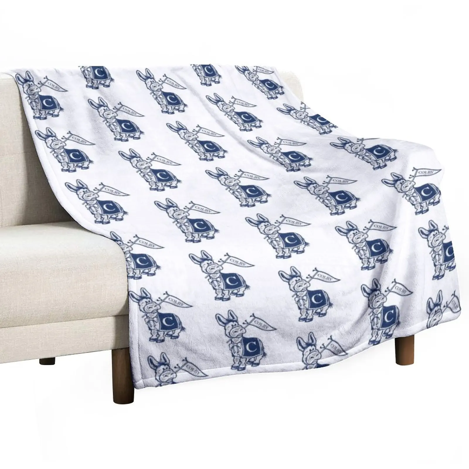 colby college mules (sketch fx) Throw Blanket Loose Blanket anime sofa bed plaid