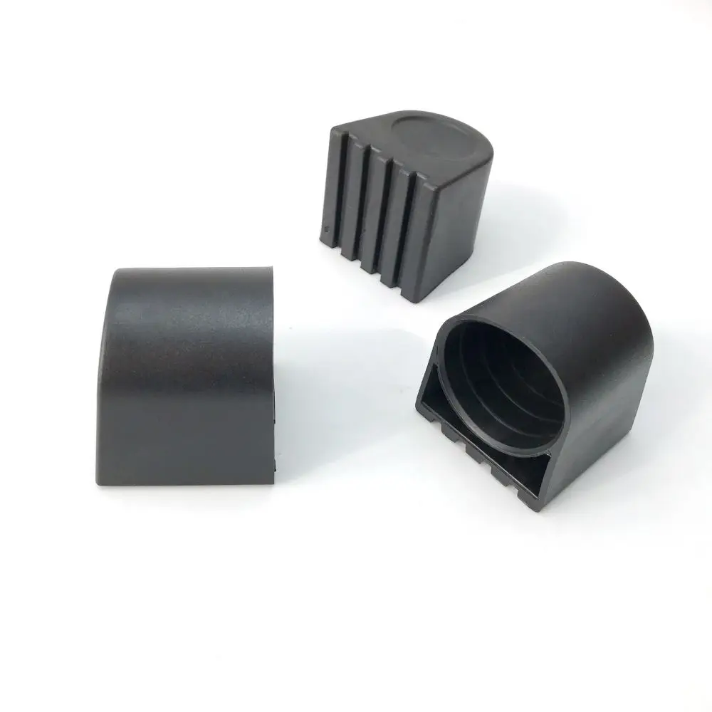 Anti Slip Foot Plug For 38mm Pipe Fitness Equipment Part Plastic End Cap Rubber Base Floor Protector Gym Supply