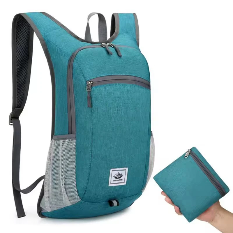 Lightweight Foldable Outdoor Sports Bag Large Capacity Waterproof Hiking Backpack for Casual Outdoor Activities Daily Use Unisex
