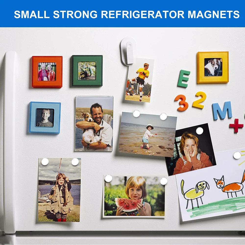 Strong Round Magnets for Fridge, DIY Projects, Science & Office Use Refrigerator magnet
