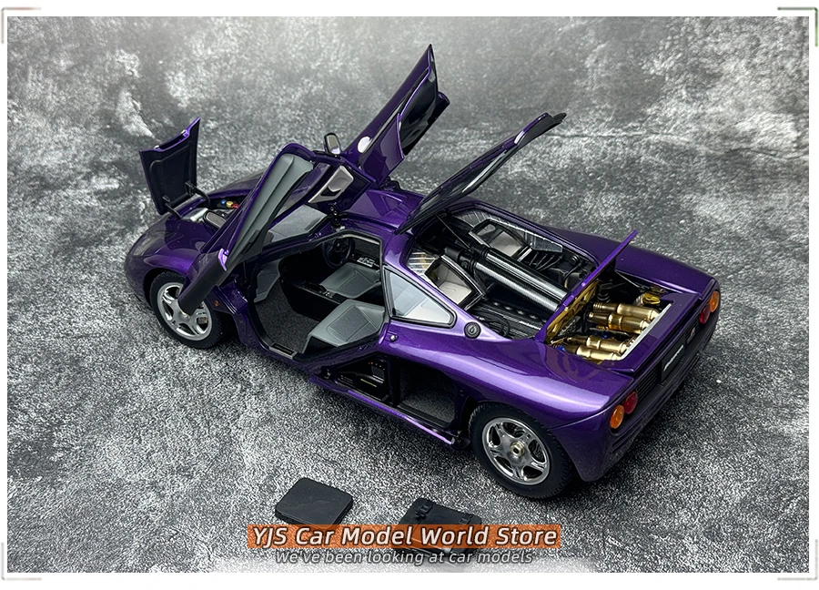 Modellino McLaren F1 Scala 1:32 – Pressofuso Con Luci E Suoni – Regalo Per Bambini