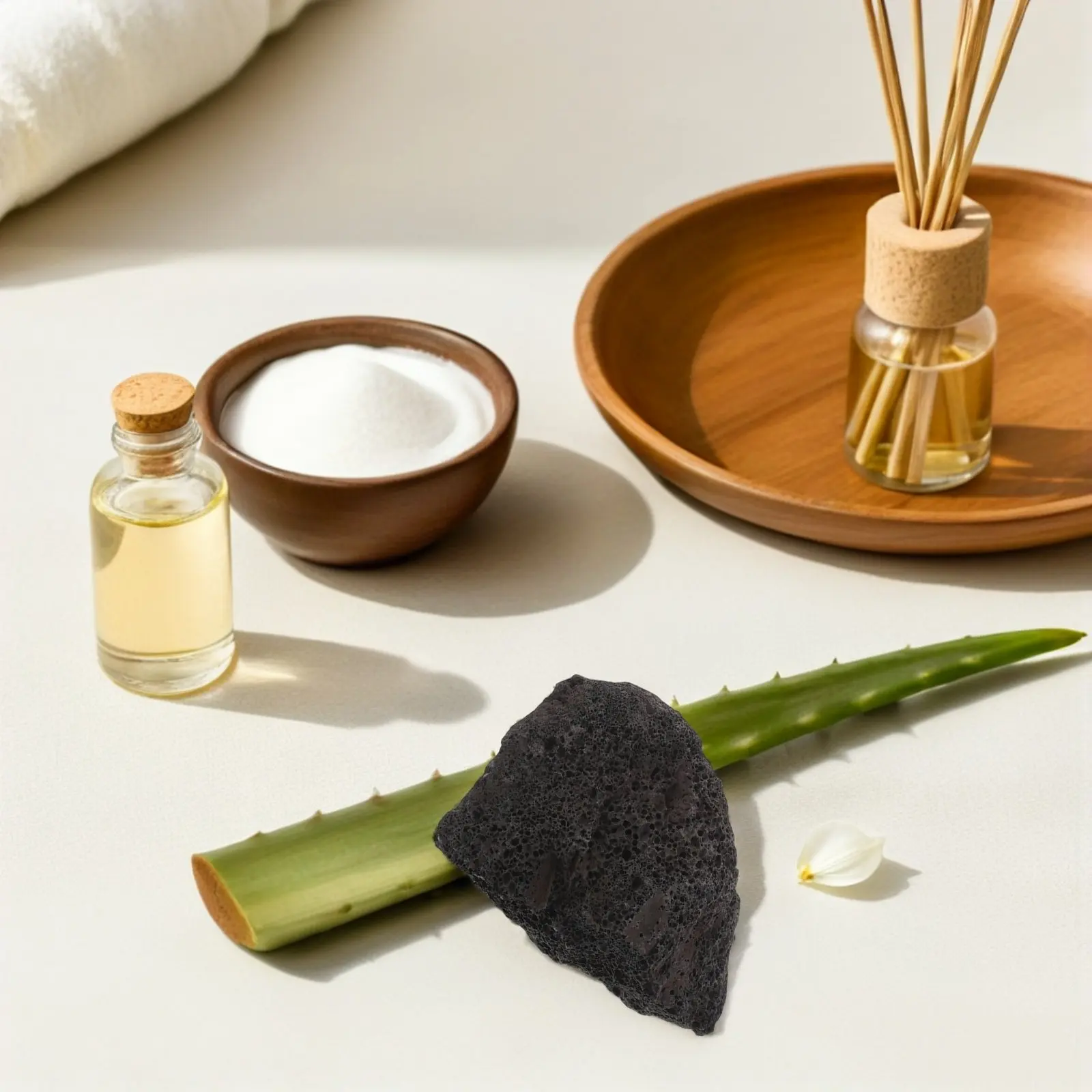 天然火山石アロマディフューザー溶岩石エッセンシャルオイル吸収装飾品リビングルーム寝室ホームオフィススパ用