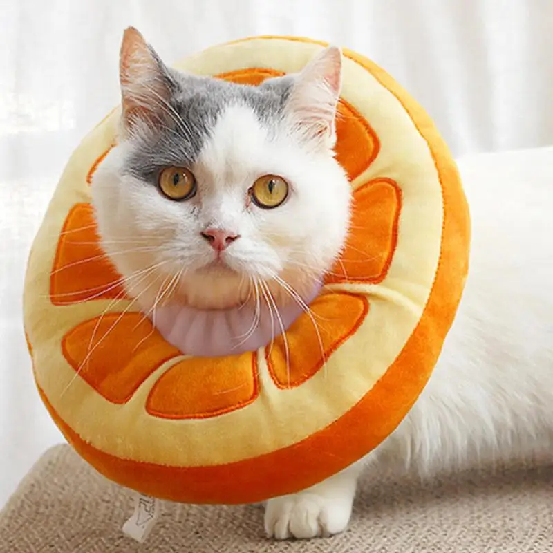 Dog Elizabethan Collar Adjustable Cat Neck Pillow Cat Neck Pillow Cat Recovery Collar Cat Neck Protector Comfortable Dog Soft