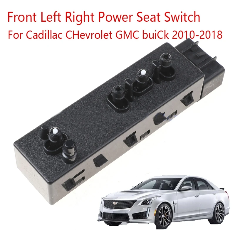 

Автомобильный левый правый переключатель питания для Cadillac Chevrolet GMC Buick 10-18 25974714 25974715 регулятор переднего пассажирского сиденья