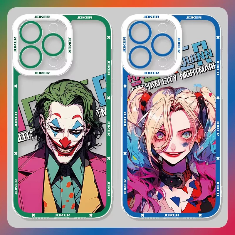 Anime Riminals Joker Phone Case For Xiaomi 14T 13T 12T 11T 10T 14 13 12 11 Lite 5G NE POCO F6 X6 Pro X3 NFC X5 X4 GT F3 F4 F5 M6