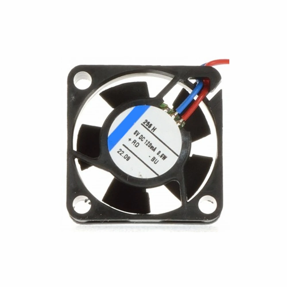 Cooling Fan 255 H 255H DC 5V 120mA 0.6W 12000RPM 25mm*25mm*8mm 2-Wire