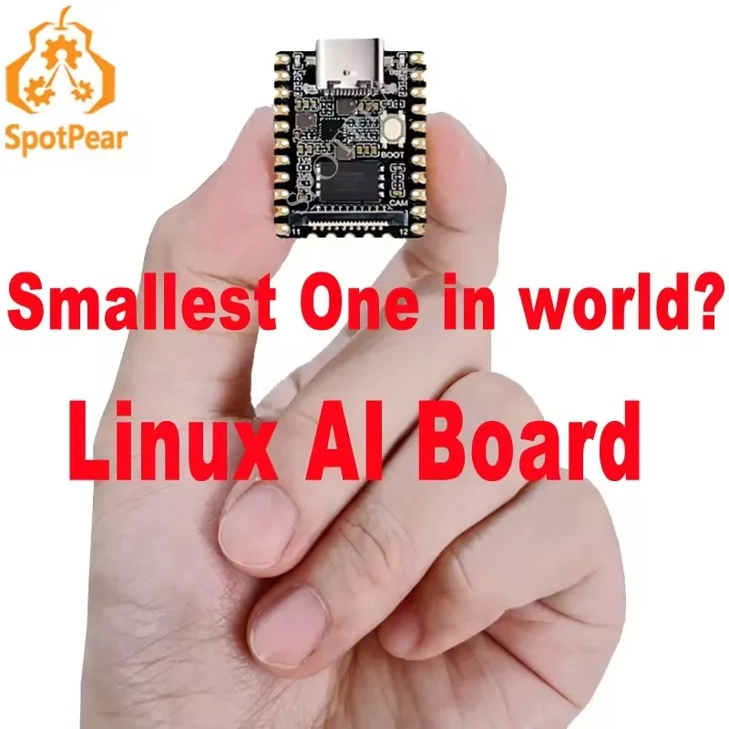 VoltS【Authorized Agency】LuckFox Pico Mini Linux RV1103 Rockchip Supper MINI AI Board ARM Better Than Raspberry Pi Pico