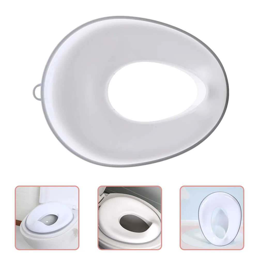 

Toilet Seats Baby Potty Trainer Ring Training Bedpan Foldable White Toddler Women's