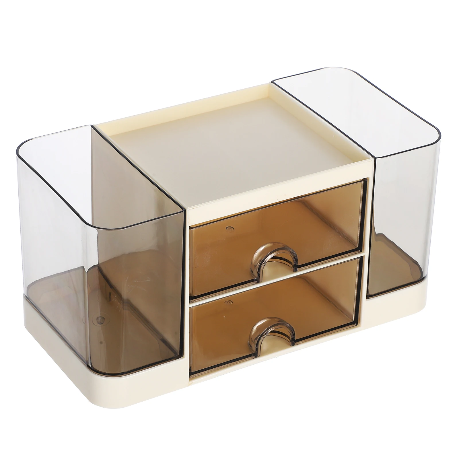 

Desk ganizer Storage Box Multi Drawer Stationery Holder Large Capacity Elegant Simple Design Makeup Brushes Nail Polish