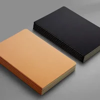 Notebook A5 Kraft Cover Vintage Diary Blank/grid/lined Stationery Planner Writing Paper for Students School Office Supplies 2