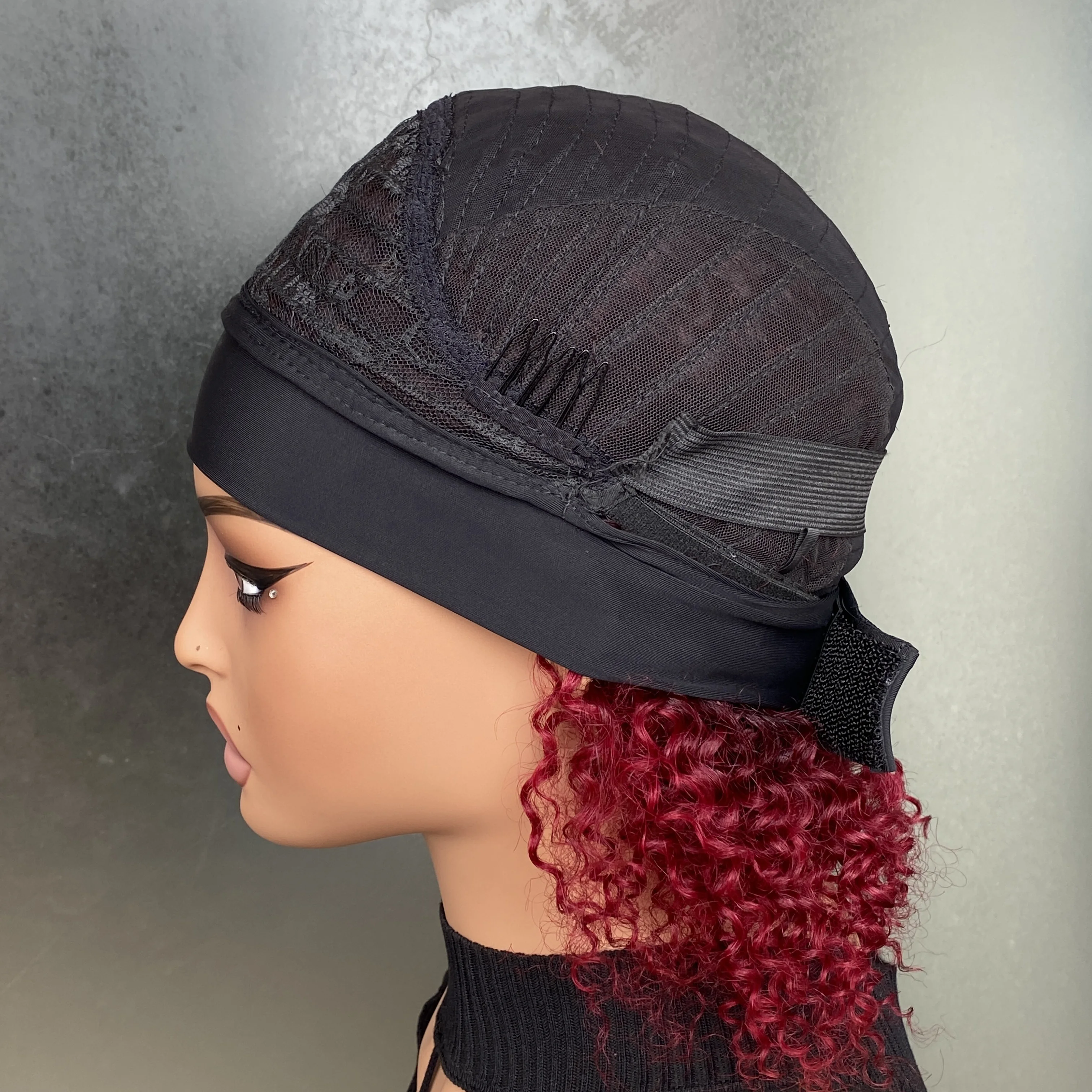 Afro Kinky Wave Wig Styled Look