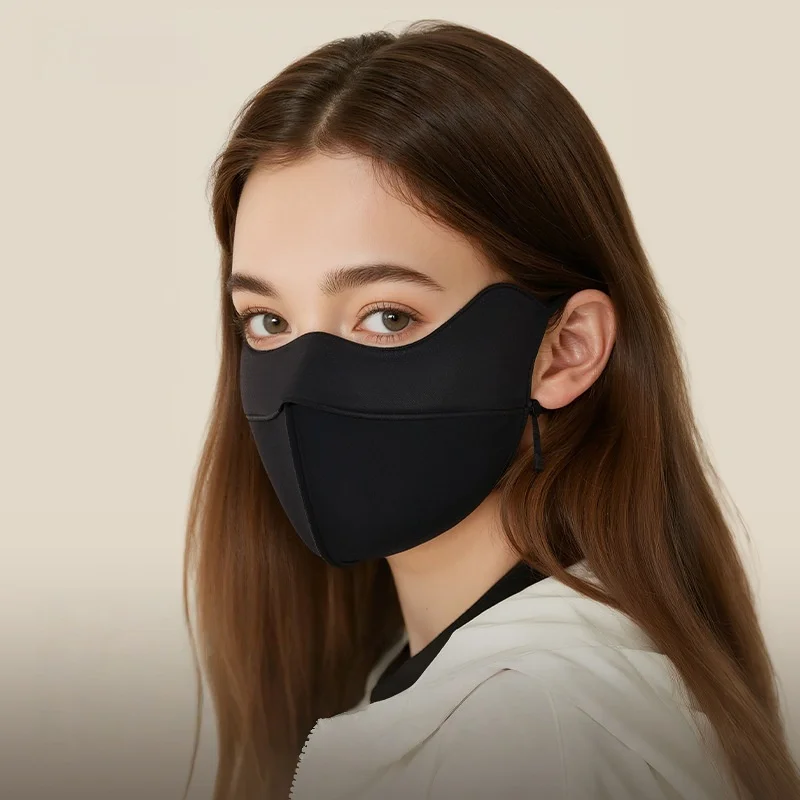 

Women's Thermal Face Mask - Seamless, Highly Breathable, 3D Contoured Design for Cold Protection Autumn/Winter Outdoor Cycling