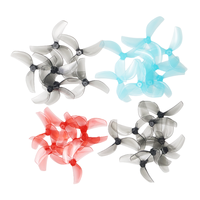 New 4Pairs/8Pcs Gemfan 45mm 3-Blade PC Propeller 1mm 1.5mm for RC FPV Racing Freestyle 1.8inch Cinewhoop Toothpick Drones Mini