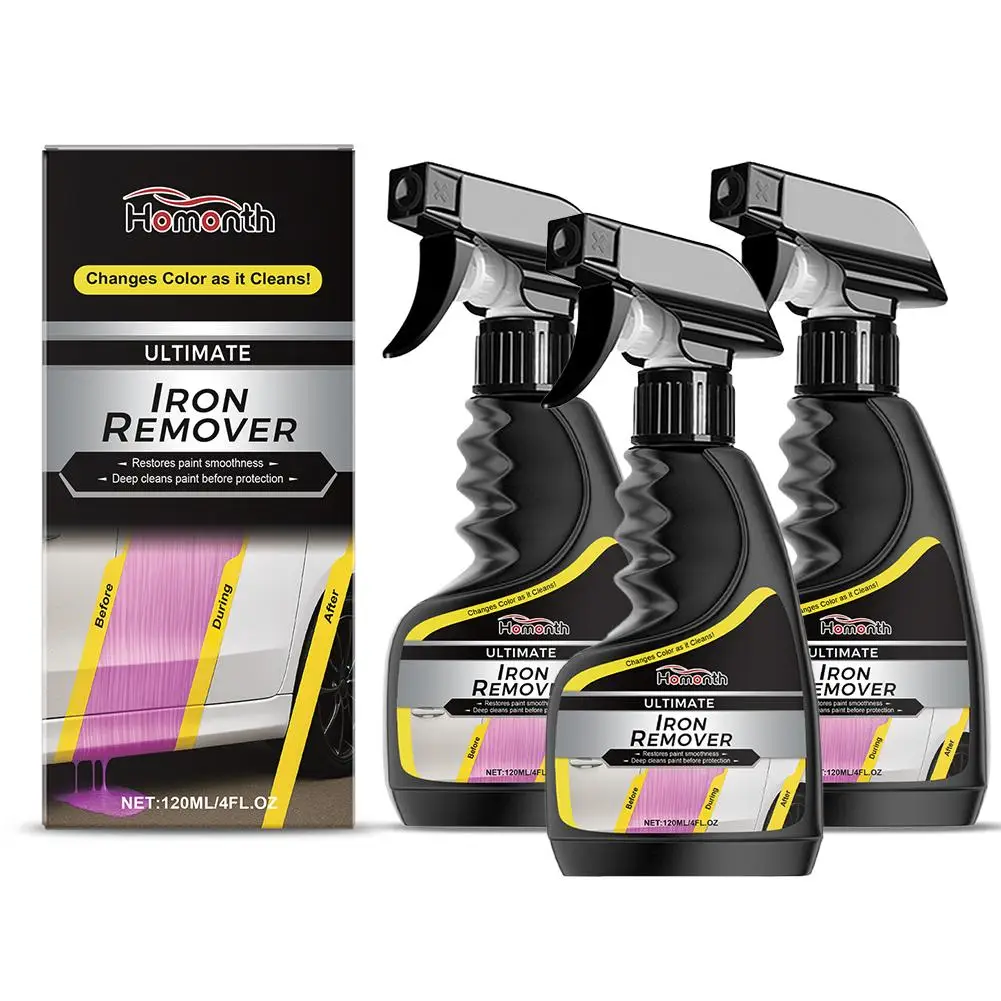 1/2/3 Flaschen Rostentferner Revitalisierungsspray für Autoräder & Metalloberflächen, Hochleistungs-Rostreiniger Anti-Rost-Lösung