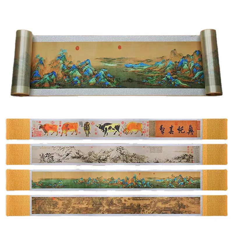 

Qingming Riverside Scene Chinese Characteristic Gift Beijing Crafts Small Gift