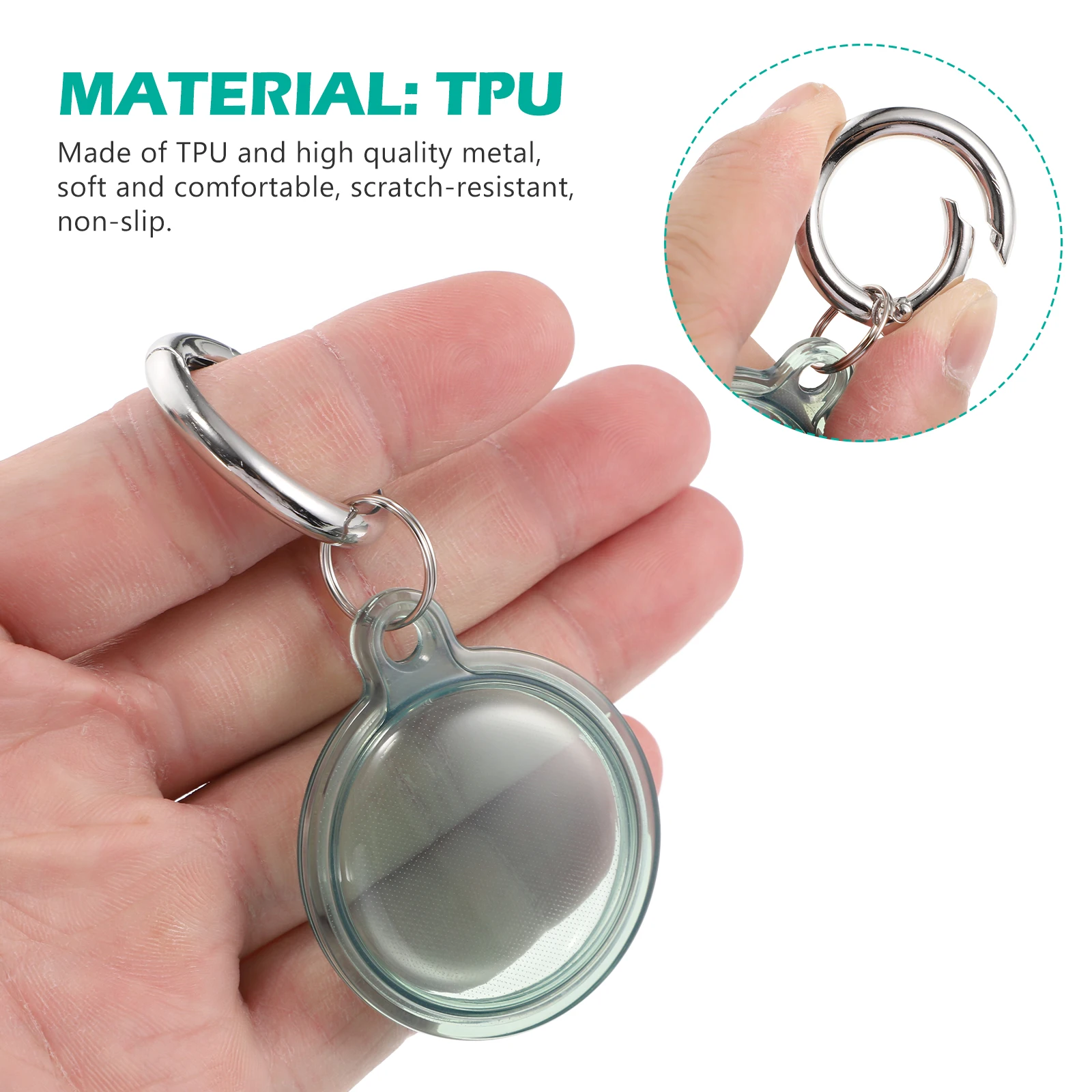 

1 pc Creative Protective Sleeve Fashionable Durable Storage Case For Tracker Key Purse Bag Dog Pet Anti-Loss Cover Full