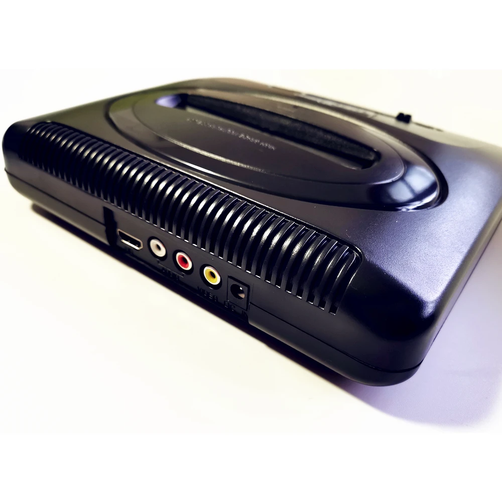 وحدة تحكم ألعاب 16 بت HD Ultra2 لمحرك Genesis/Mega Drive، خرطوشة ألعاب NTSC/PAL، مع وحدة تحكم سلكية (ليست محاكي)