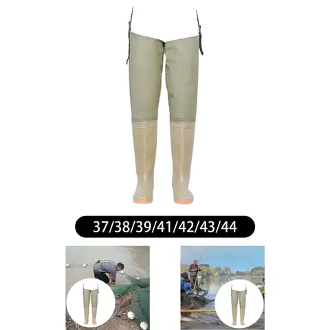 Hip Waders for Men and Women Lightweight Footwear Wear Resistant Planting