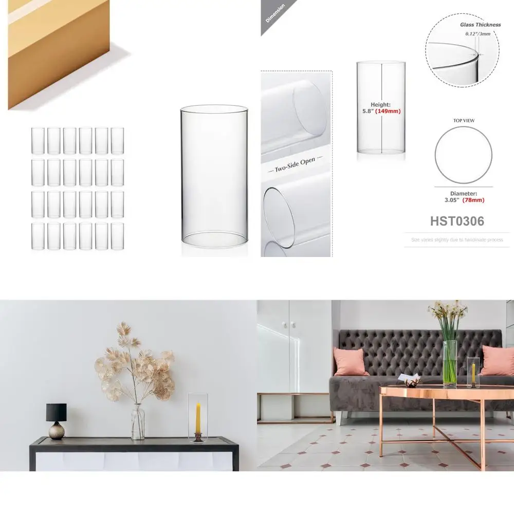 Clear Glass Hurrica… - image