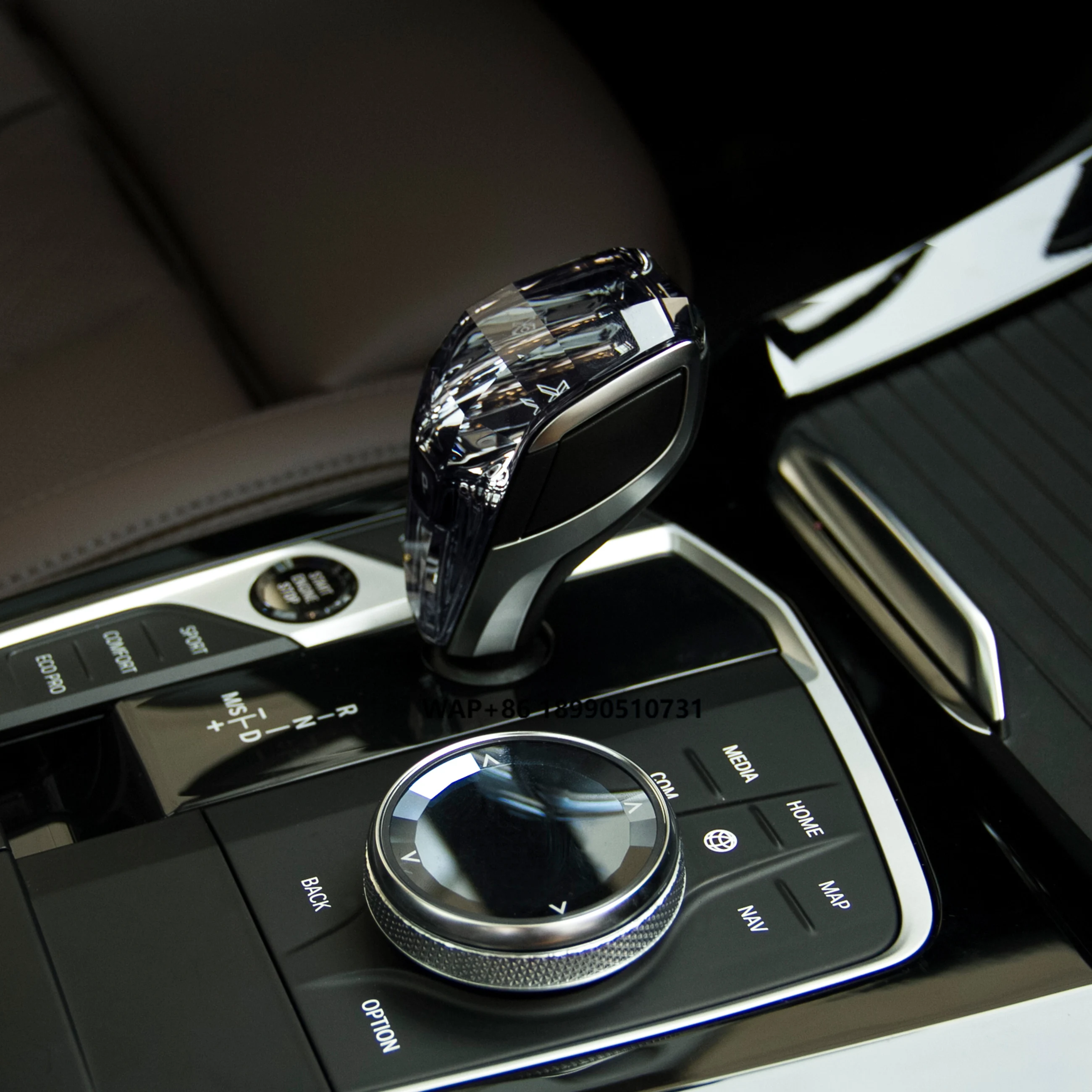 

Car Interior Accessories Iso9001:2015 Crystal Car Gear Shift Knob for X Series F21 F30 G20 G30 G05 I12