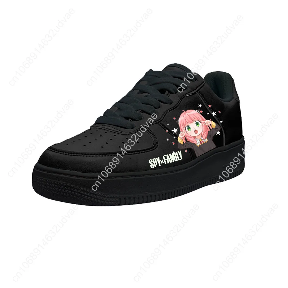

SPY×FAMILY Casual Shoes Platform Sneakers Mens Womens Teenager Flats Sneaker Customized Shoe 3D Graffiti Kateboarding Footwear