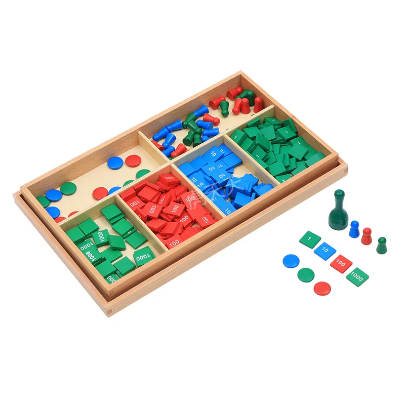 Adena Montessori Stamp Game Educational Toy for Kids