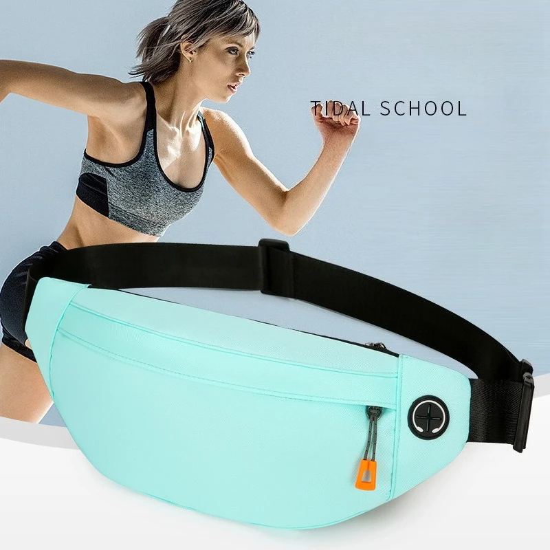 

For Men Women Belt Pouch Handbag Shoulder Waist Bag Nylon Fanny Pack Male Bum Kangaroo Hip Sack Belly Cross Banana Husband Purse