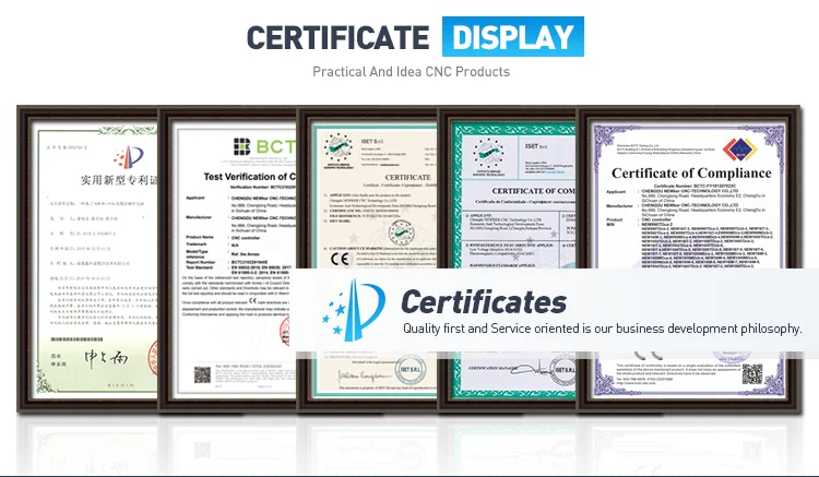 Controlador de control numérico de computadora CNC de 3 ejes para moler y cortar Controlador CNC de 4 ejes con codificador para dobladora