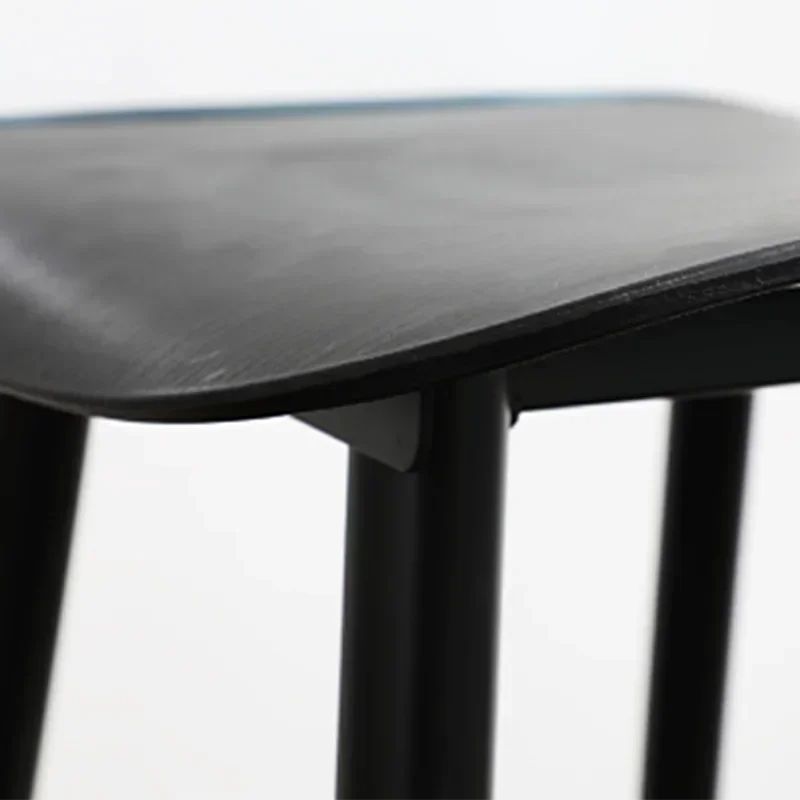 Semplicità Designer Sedie da bar in stile giapponese Negozio di tè al latte Sedie da bar moderne Vanity Coffee Shop Mobili per la casa Banqueta HBBC