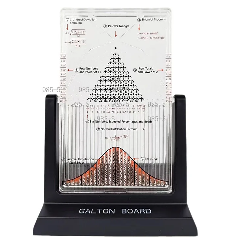 Galton Plate Physics Mathematics Model Desktop Ornament Normal Distribution Teaching Gift