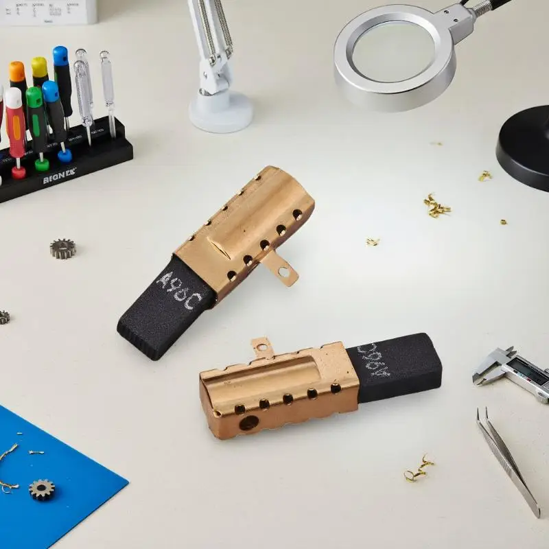 Spazzole di carbone di ricambio 1619P01777 per PBH 2500 RE PBH 2000 PBH 2100 Martello perforatore Materiale metallico