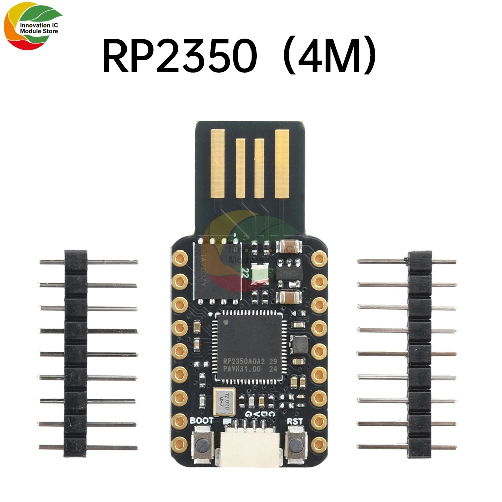 4M/16M USB RP2350 Mini Microcontroller Development Board Dual Core Dual Architecture Processor RP2350A for Raspberry Pi