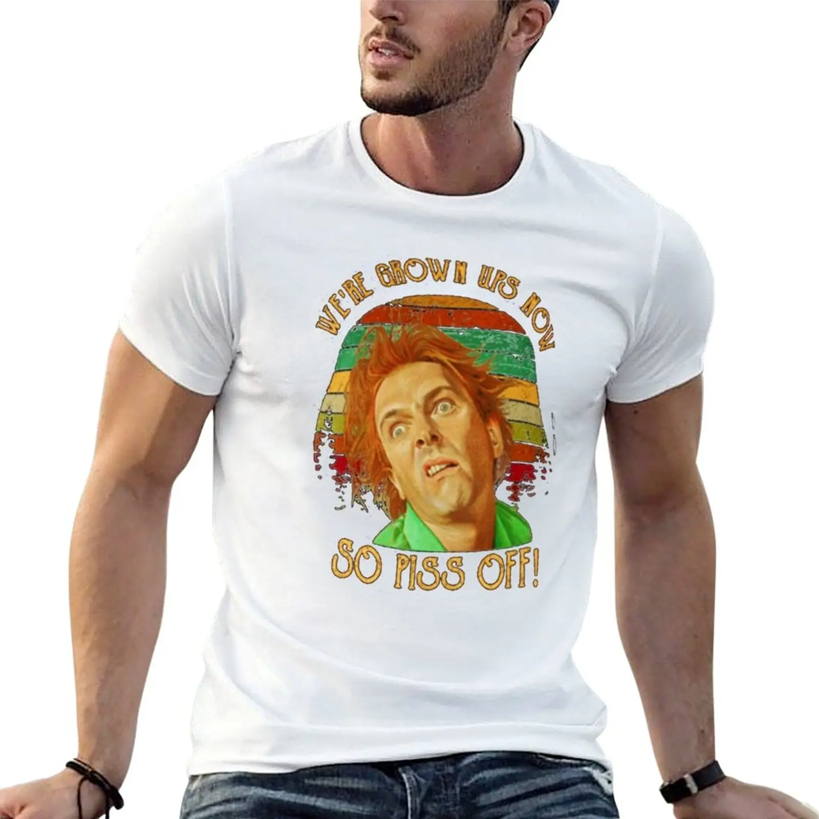 

We_re Grown Ups Now So Piss Off T-Shirt man t shirt graphic graphic t shirts for man man t shirt summer T-shirt