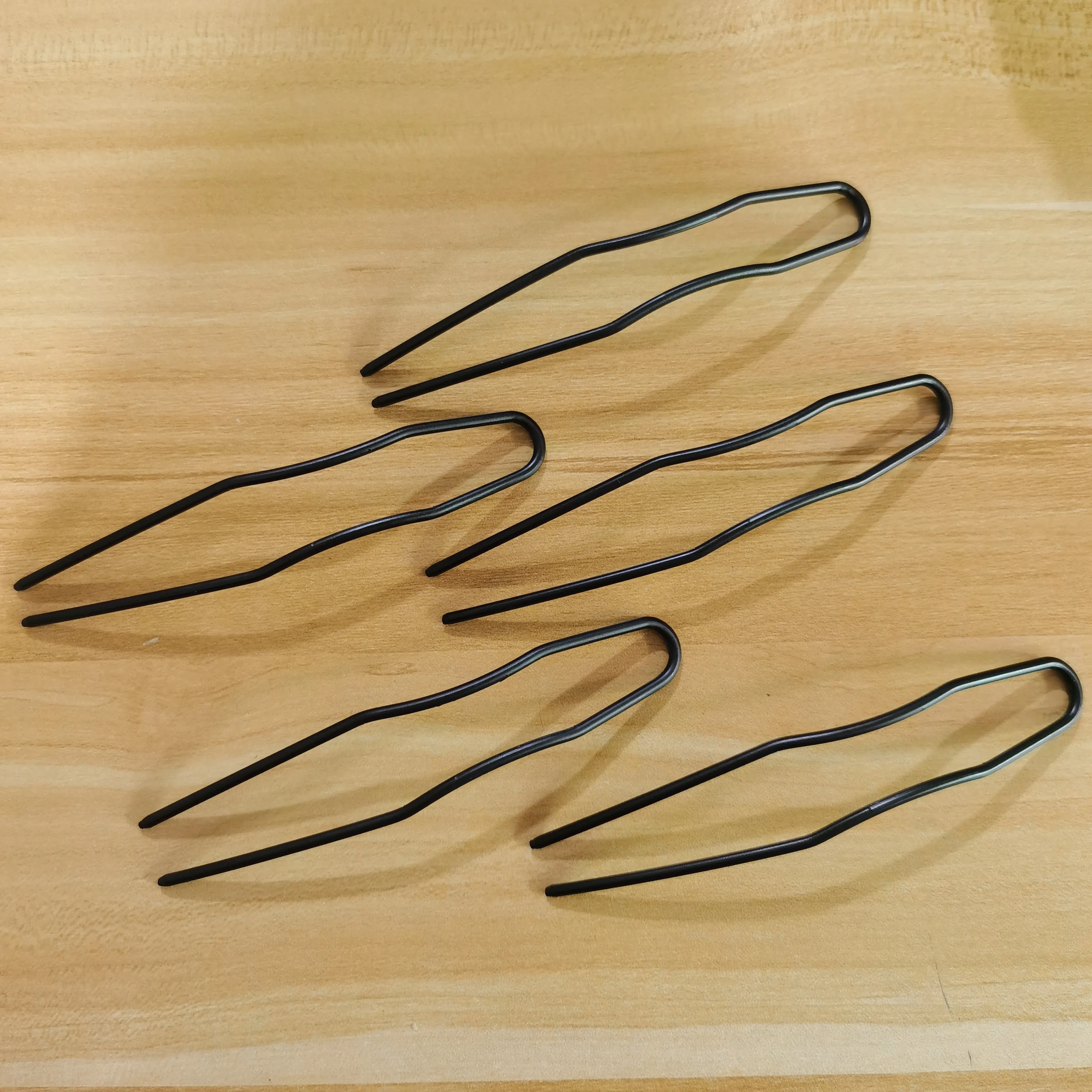 5 Stück Große Metall-U-förmige Haarspangen für Frauen und Mädchen, Modische Haarstyling-Clips, Haarknoten-Clips, Ballett-Haarnadeln, Haaraccessoires – Detail 5
